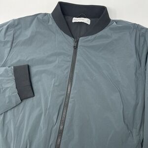 Hill City Thermal Light Bomber Jacket Men's Large Gray Water Resistant‎